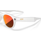 Gafas Inteligentes Oakley Meta HSTN Warm Grey Lente Prizm Ruby