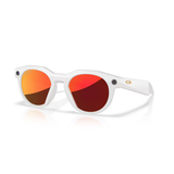 Gafas Inteligentes Oakley Meta HSTN Warm Grey Lente Prizm Ruby