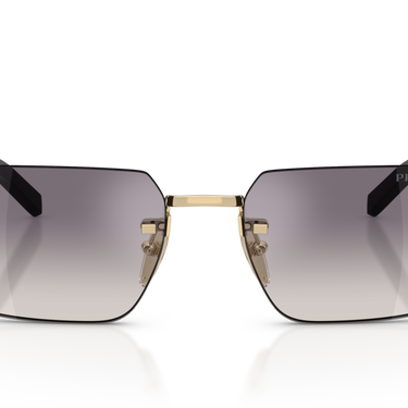 GAFAS PRADA DORADO PALIDO AZUL Y PLATEADO