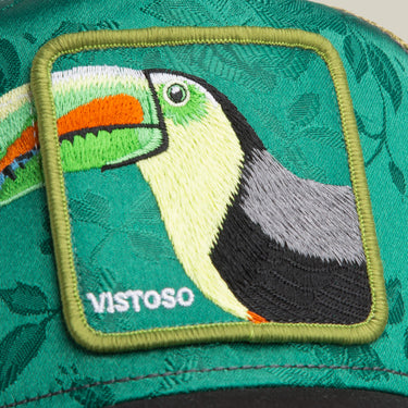 Gorra Goorin Bros Belize Toucan Negra Verde