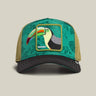 Gorra Goorin Bros Belize Toucan Negra Verde