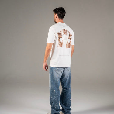 Camiseta ArtDist Arch Blanca Regular Fit