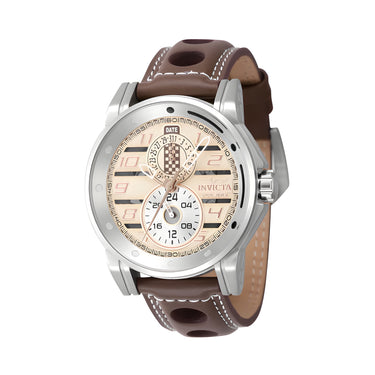 RELOJ INVICTA MARRON CUERO INV47538