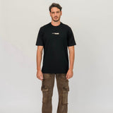 Camiseta ArtDist Verse Negra Regular Fit