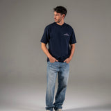 Camiseta ArtDist Balanza Azul Oversize Fit