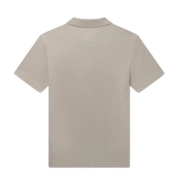 Camiseta BALR. QSeries Regular Fit Polo Shirt Silver