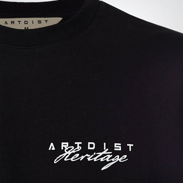 Camiseta ArtDist Signature Negra Regular Fit