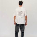 Camiseta ArtDist Script Ivory Regular Fit