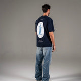 Camiseta ArtDist Balanza Azul Oversize Fit