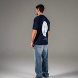 Camiseta ArtDist Balanza Azul Oversize Fit