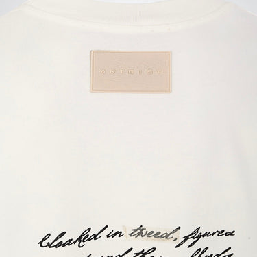 Camiseta ArtDist Script Ivory Regular Fit