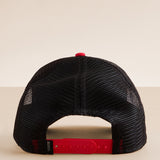 Gorra Goorin Bros Undisputed Goat Negra Roja