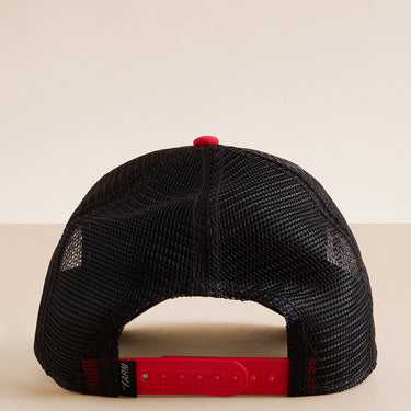 Gorra Goorin Bros Undisputed Goat Negra Roja