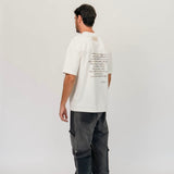 Camiseta ArtDist Script Ivory Regular Fit