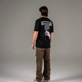 Camiseta ArtDist The Hand Negra Regular Fit