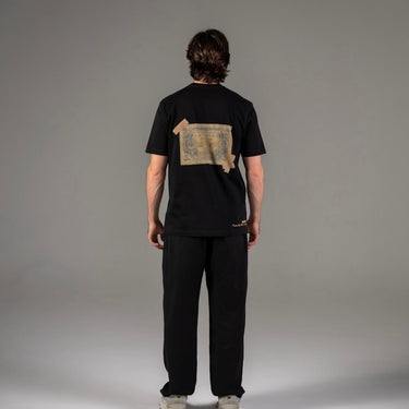 Camiseta ArtDist Algerian Negra Regular Fit