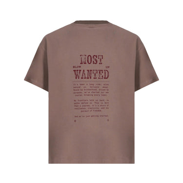 CAMISETA BLOW UP MOST WANTED FIT CAMEL