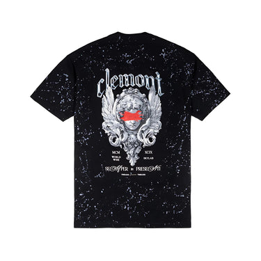 CAMISETA CLEMONT NEGRO MACCHIA