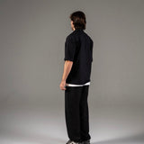 Camisa ArtDist Mistral Negra Boxy Fit