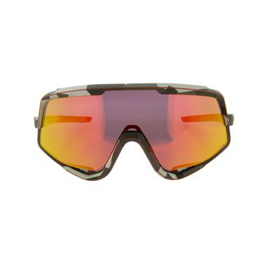 GAFAS 100% GLENDALE SOFT TACT GRIS CAMO LENTE HIPER ROJO ESPEJO 60011-00008