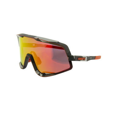GAFAS 100% GLENDALE SOFT TACT GRIS CAMO LENTE HIPER ROJO ESPEJO 60011-00008