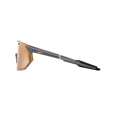 GAFAS 100% HIPERCRAFT SQ SOFT TACT GRIS LENTE HIPER COOPER ESPEJO