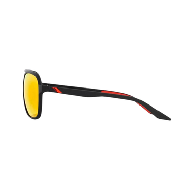 GAFAS 100% KASIA SOFT TACT NEGRO LENTE HIPER ROJO ESPEJO