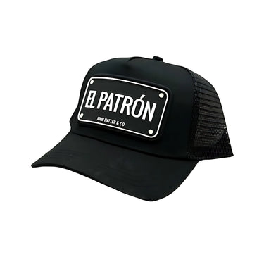 GORRA JOHN HATTER EL PATRON NEGRO NEGRO