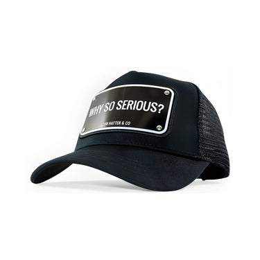 GORRA JOHN HATTER WHY SO SERIOUS? NEGRO