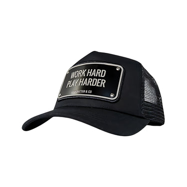 GORRA JOHN HATTER WORK HARD BLACK