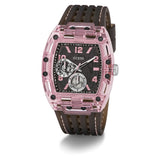 Reloj Guess Sporting Pink GW0032G3 Silicona Negro
