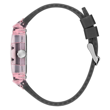 Reloj Guess Sporting Pink GW0032G3 Silicona Negro