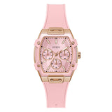 Reloj Guess Sparkling Pink GW0032L7 Silicona Rosado
