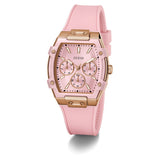 Reloj Guess Sparkling Pink GW0032L7 Silicona Rosado