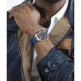Reloj Guess Asset GW0663G3 Silicona Azul