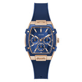 Reloj Guess Phoenix GW0945L4 Silicona Azul