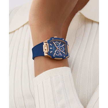 Reloj Guess Phoenix GW0945L4 Silicona Azul
