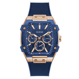 Reloj Guess Phoenix GW0956G4 Silicona Azul