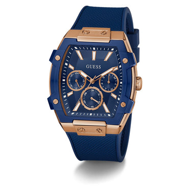 Reloj Guess Phoenix GW0956G4 Silicona Azul
