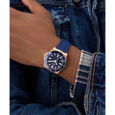 Reloj Guess Cliff GW0969G3 Silicona Azul