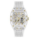 Reloj Guess Phoenix GW1073G2 Silicona Blanco