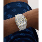 Reloj Guess Phoenix GW1073G2 Silicona Blanco