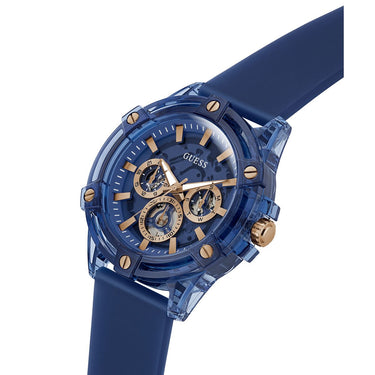 Reloj Guess King GW1142G3 Silicona Azul
