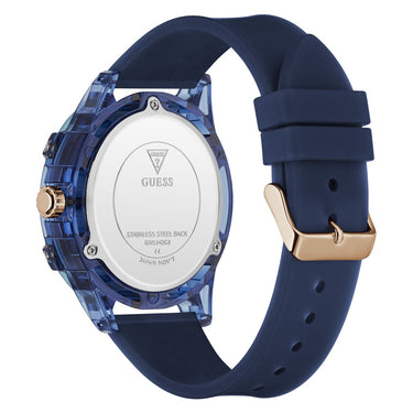 Reloj Guess King GW1142G3 Silicona Azul