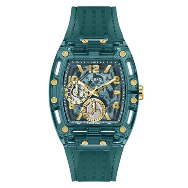 Reloj Guess Phoenix GW1147G2 Silicona Verde