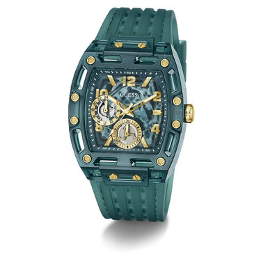 Reloj Guess Phoenix GW1147G2 Silicona Verde