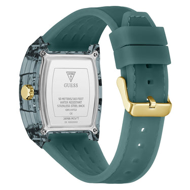 Reloj Guess Phoenix GW1147G2 Silicona Verde