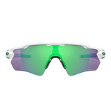 "Gafas Oakley Rad Ev Path con montura de color blanco y lentes a juego de color prizm jade."