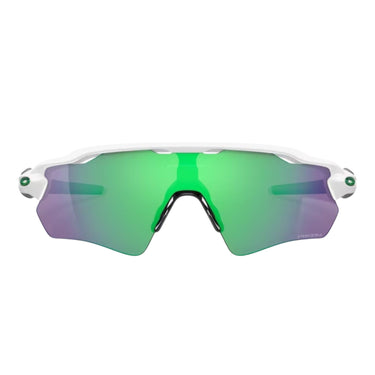 "Gafas Oakley Rad Ev Path con montura de color blanco y lentes a juego de color prizm jade."