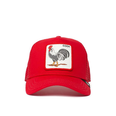 "gorra en color roja"